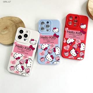 OPPO A7 A5S A12 A9 A5 A31 A3S A12E A53 A33 A15 A15S A16 A16S A93 A76 A36 A96 A57 A77S 2020 2022 Kitty Cat เคส