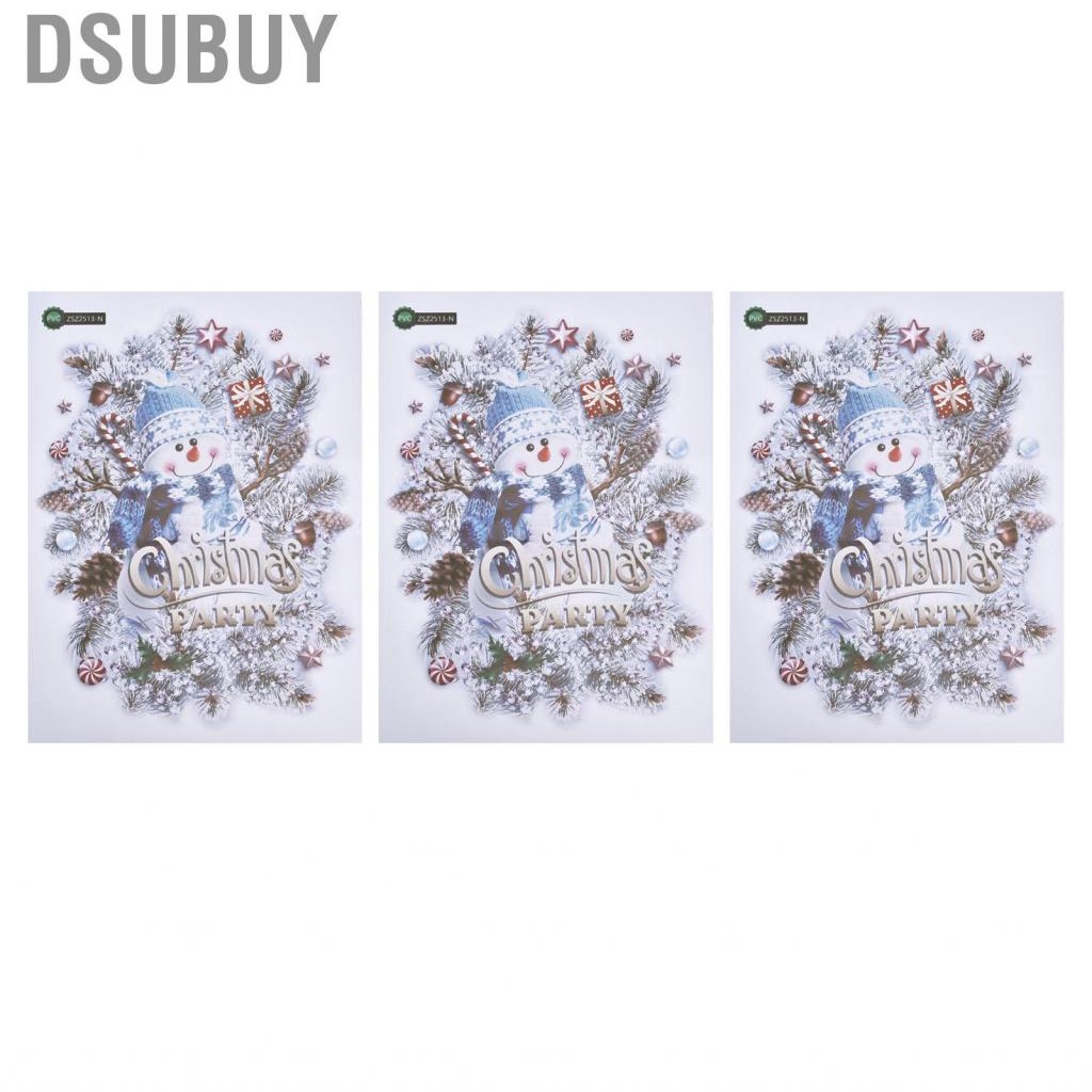 dsubuy-3pcs-christmas-tree-snowman-wall-decoration-household-f