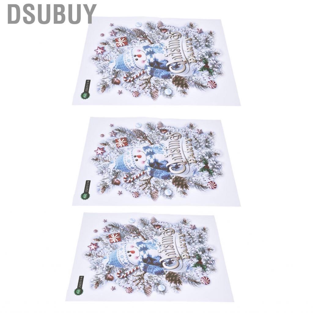 dsubuy-3pcs-christmas-tree-snowman-wall-decoration-household-f