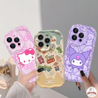 เคสโทรศัพท์มือถือ ขอบโค้ง ลายการ์ตูนคิตตี้ 3D สําหรับ Redmi A1 12C 9 10C 9C NFC 10A A2 9T 9A Redmi Note 12 11 9 8 11s 10s 10 Pro Max MI 11 POCO X5 M3 ผ้าคลุมน่ารัก