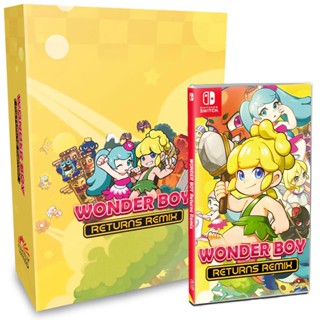 (พร้อมส่ง)Nintendo Switch : Wonder Boy Returns Remix Collectors Edition (EU)(Z2)(มือ1)