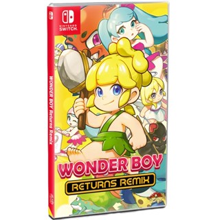 (พร้อมส่ง)Nintendo Switch : Wonder Boy Returns Remix (EU)(Z2)(มือ1)