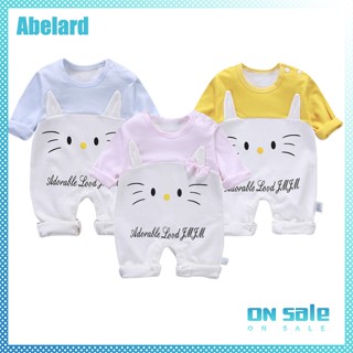 Abelard ชุดจั๊มสูท แขนยาว สําหรับเด็กทารกแรกเกิด ผู้ชาย และผู้หญิง