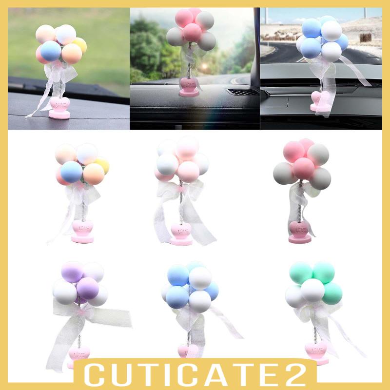 cuticate2-ลูกโป่งเรซิ่น-หลากสี-สําหรับตกแต่งแดชบอร์ดรถยนต์