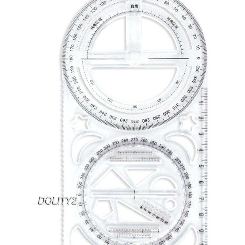 dolity2-ไม้บรรทัดเรขาคณิต-อเนกประสงค์-สําหรับศิลปิน-วาดภาพ-งานไม้