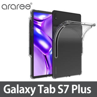 ARAREE Galaxy Tab S7 PLUS Mach Clear Case S Pen Storage Protective Cover