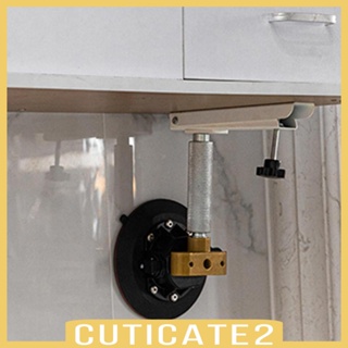 [Cuticate2] อุปกรณ์ขาตั้งอะลูมิเนียมอัลลอย พร้อมจุกสุญญากาศ สําหรับวางบนเคาน์เตอร์ ตู้ ห้องครัว ห้องน้ํา