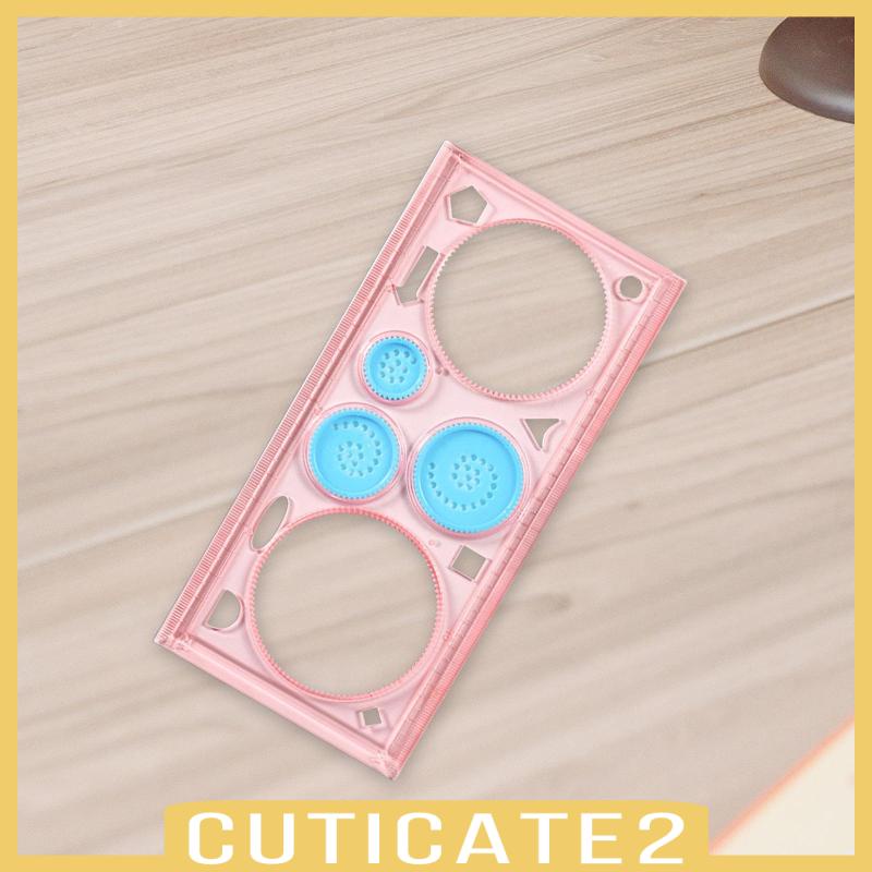 cuticate2-ไม้บรรทัดเรขาคณิต-หลายรูปทรง-สําหรับวาดภาพ-ออกแบบ-สอนคณิตศาสตร์