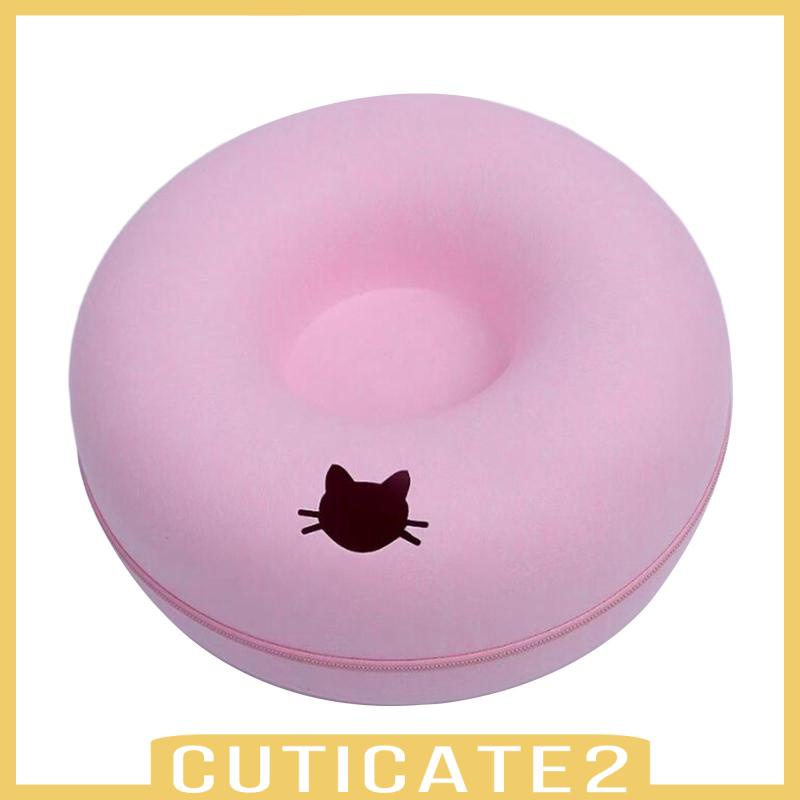 cuticate2-ที่นอนโดนัท-มีซิป-กันรอยขีดข่วน-ซักล้างได้-สําหรับแมว