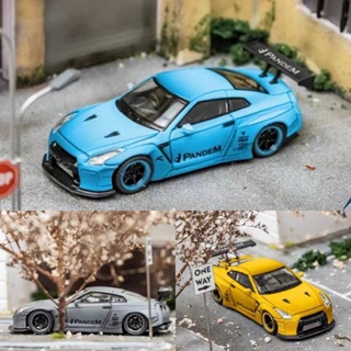 Fuji 1: 64 Nissan GTR R35 Rocket Rabbit โลหะผสม   โมเดล รถ ของเล่นเด็กผู้ชาย ของขวัญวันเกิด ตกแต่งบ้าน