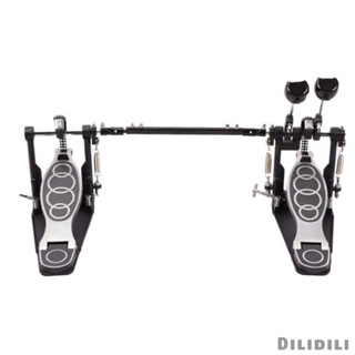 [ Double Kick Drum Pedal Twin Drum Pedal กันลื่น สําหรับกลองแจ๊สอิเล็กทรอนิกส์กลองคู่รักกลองเตะกลองชุดโลหะและกลองร็อค