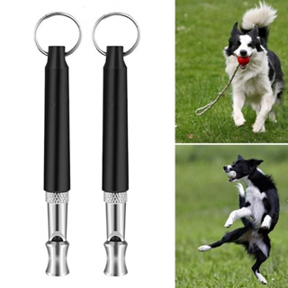 Dog Whistles Obedience Pitch Stop Barking Training Ultrasonic 2pcs/Set