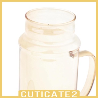 [Cuticate2] ชุดเหยือกน้ํา เหยือกน้ํา 1.1 ลิตร พร้อมที่จับ ความจุขนาดใหญ่ สําหรับทําบาร์บีคิว ปาร์ตี้ น้ําผลไม้ นม