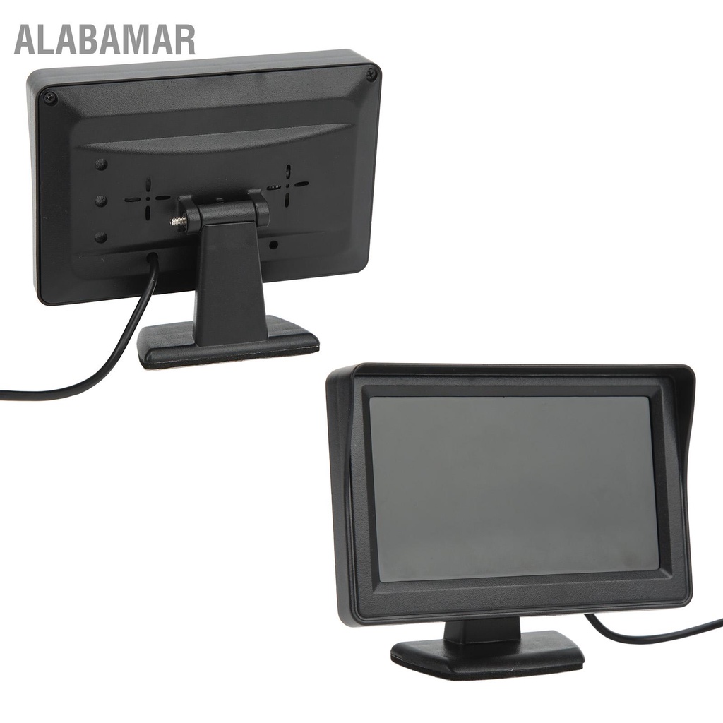 alabamar-4-3in-รถเด็กกล้องที่นั่งกระจกกล้อง-hd-night-vision-10g-shakeproof-universal-สำหรับรถ-suv-รถกระบะ