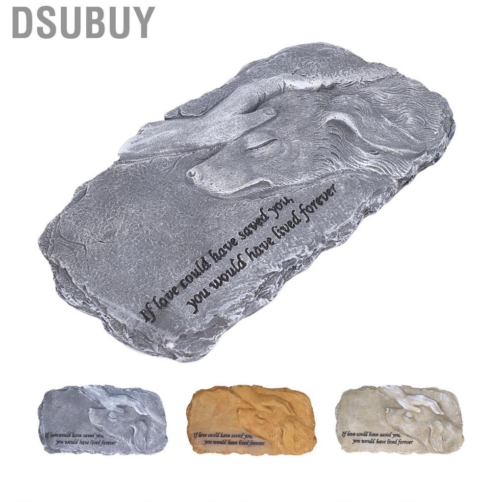 dsubuy-pet-memorial-stone-garden-tombstone-resin-dog-gravestone-for-decora