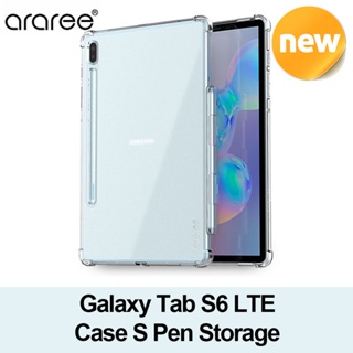 Araree Galaxy Tab S6 LTE Case S Pen Storage Transparent Case Protection Flexible