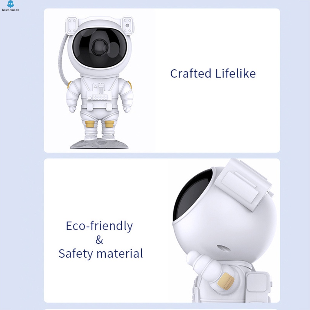 โคมไฟโปรเจคเตอร์-led-รูปนักบินอวกาศ-พร้อมตัวจับเวลา-และรีโมตคอนโทรล