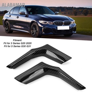 ALABAMAR พวงมาลัยแผงคาร์บอนไฟเบอร์ Trim Decal Fit สำหรับ 3 Series G20 2020