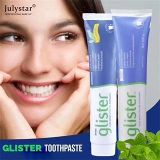 JULYSTAR ใหม่ Original Amway Glister Multi-action Fluoride White Tea Mint ยาสีฟัน 200g