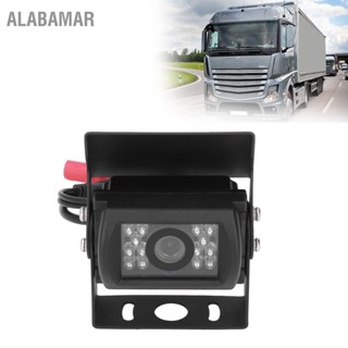 ALABAMAR กล้องสำรอง กล้องช่วยจอดด้านหลัง 18LED IR Night Vision กล้องถอยหลังกันน้ำสำหรับรถตู้