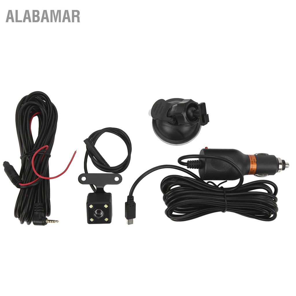 alabamar-เครื่องบันทึกการขับขี่รถยนต์-hd-หน้าจอ-3-นิ้วเลนส์คู่-g-เซ็นเซอร์บันทึกห่วงกล้องมองหลัง-1080p