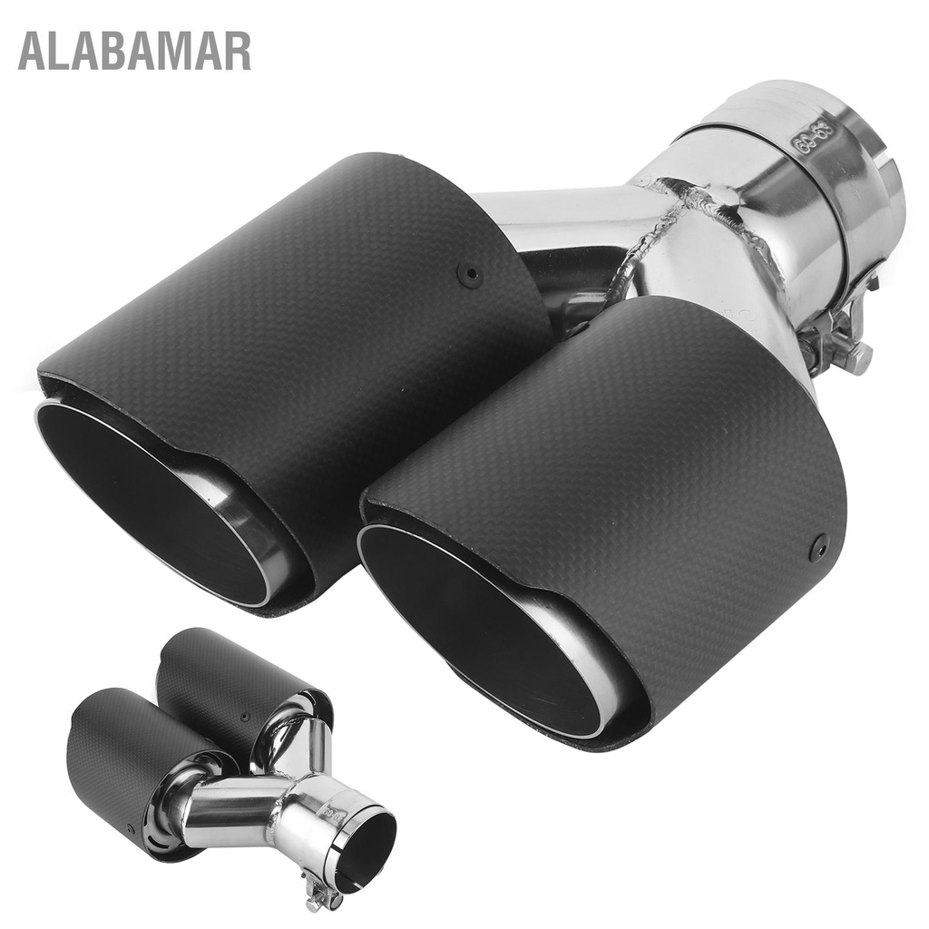 alabamar-matte-carbon-fiber-tail-throat-exhaust-tip-y-shaped-dual-outlet-universal-car-accessory