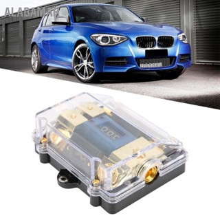 ALABAMAR Universal Car Auto ผู้ถือฟิวส์ 100A LED ดิจิตอล 1 ใน 2 Out เครื่องขยายเสียงฟิวส์ผู้ถือ