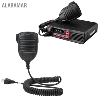 ALABAMAR Walkie Talkie ลำโพงไมโครโฟนแบบพกพาคุณภาพเสียงที่ชัดเจนสำหรับ YAESU Vertex Mobile VX-2200 VX-2100 VX-3200