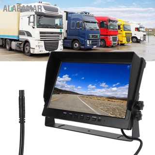 ALABAMAR 10.1in ด้านหลังกล้อง TFT LCD หน้าจอ Sun Visor Universal สำหรับรถบรรทุกรถ RV Mini Van Trailer