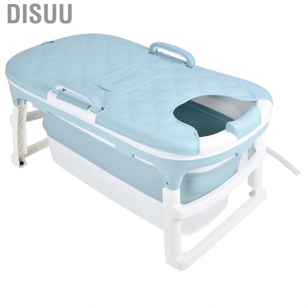 disuu-portable-bathtub-blue-soft-collapsible-home-spa-baby-tub-for-shower-us