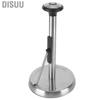 Disuu Stainless Steel Paper Towel Rack Desktop Vertical Roll Holder Stand New