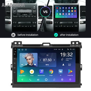 ALABAMAR รถเครื่องเล่นวิดีโอมัลติมีเดีย 1GB + 16G 1024x600 สำหรับAndroid 10.1 สำหรับLand Cruiser Prado 120 2004-2009