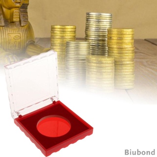 [Biubond] กล่องแสดงเหรียญ สําหรับเก็บสะสม สร้อยข้อมือ