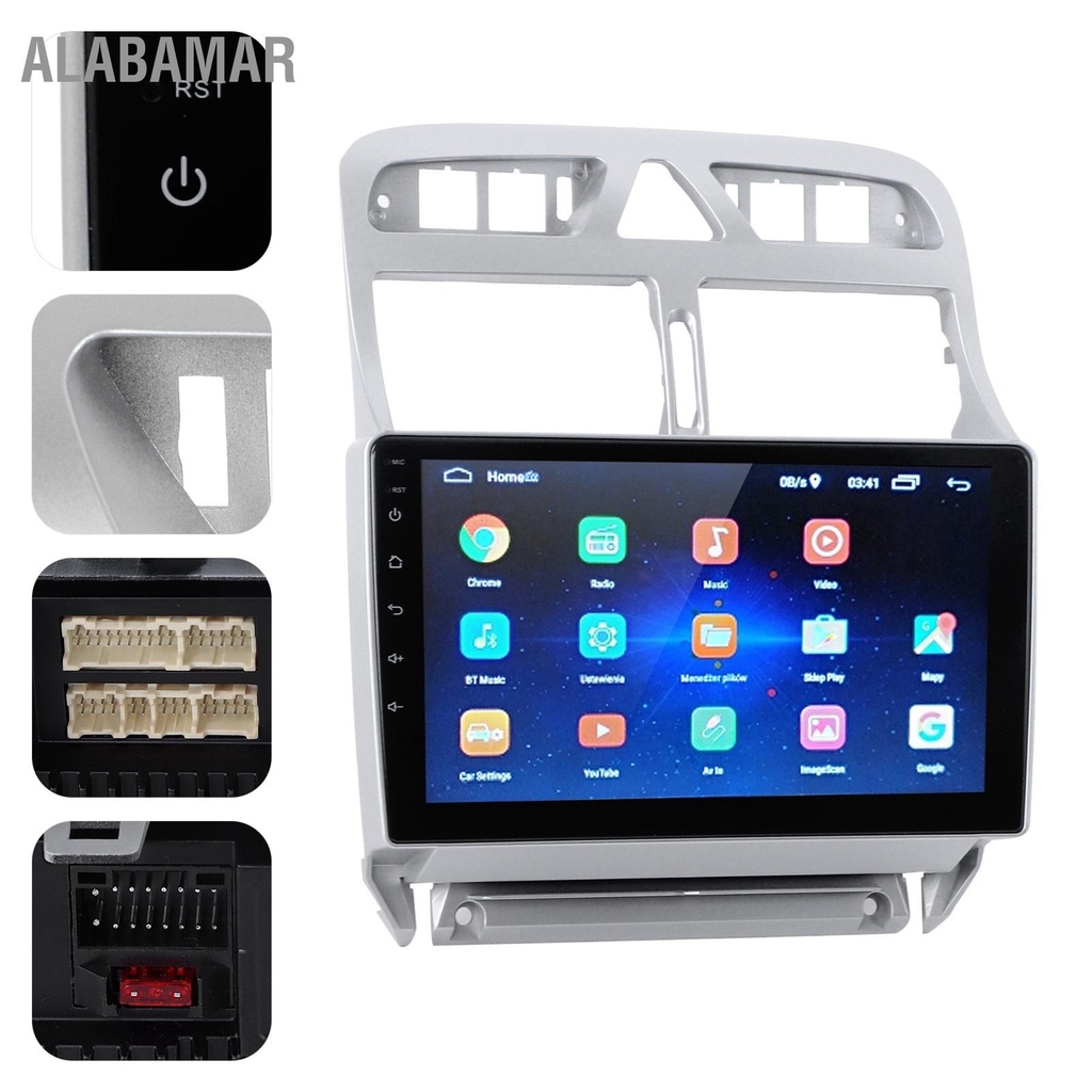 alabamar-รถนำทาง-9in-touch-screen-สำหรับ-android-car-player-gps-peugeot-307-307cc-307sw-2002-2013