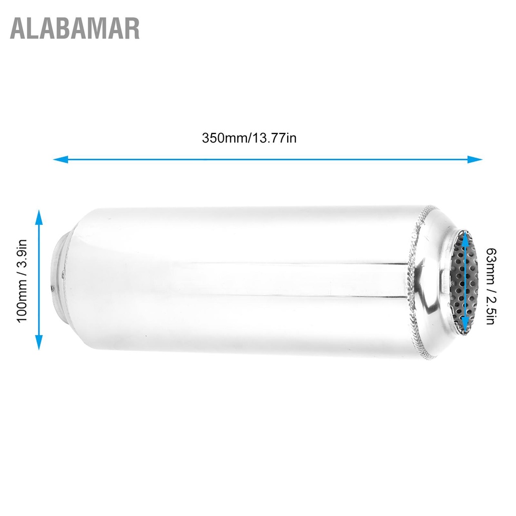 alabamar-2-5in-ท่อไอเสียท่อกลาง-dissipative-การปรับแต่งท่อไอเสียหลอด-tornado-silencer-universal-สำหรับรถยนต์