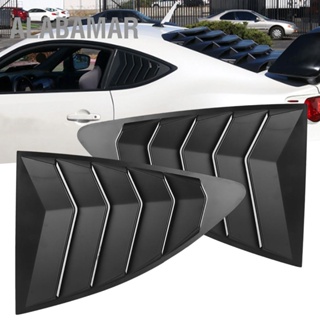 ALABAMAR สีดำด้านรถหน้าต่างบานเกล็ดด้านข้างฝาครอบระบายอากาศเหมาะสำหรับ Subaru BRZ 13-18