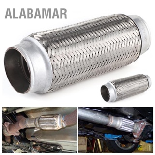 ALABAMAR Stainless Steel Exhaust Flexible Pipe Flexi Joint Repair Tube Car Accessories