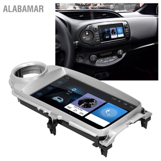 ALABAMAR 9in Bluetooth รถนำทางระบบ Multi-Function พวงมาลัยควบคุม Fit สำหรับ Yaris 2016-2018