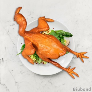 [Biubond] โมเดลไก่ย่าง อาหารปลอม ตุรกี สําหรับตกแต่งบ้าน ตู้