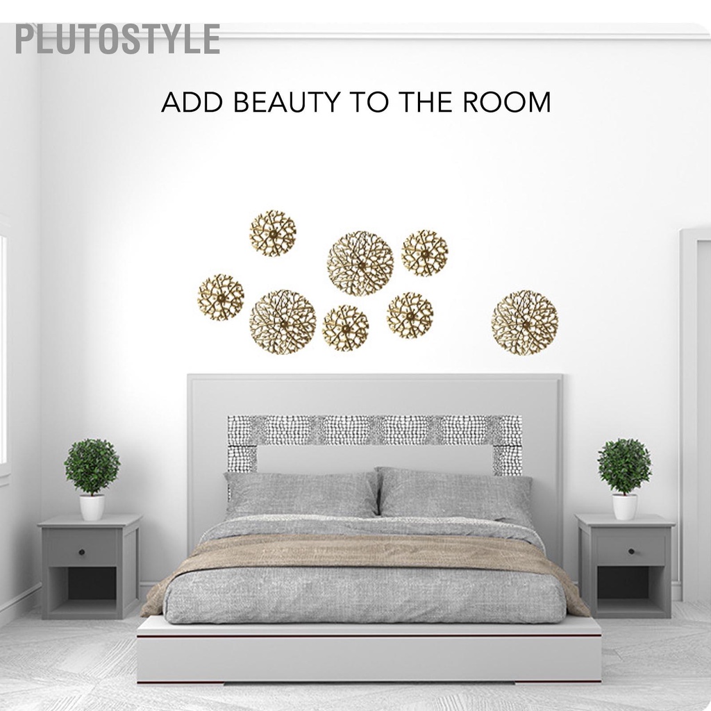 plutostyle-gold-wall-art-ชุดเหล็กประณีตสาขาต้นไม้รอบรูปร่าง-hollow-design-โลหะแขวนผนังตกแต่งสำหรับผนัง