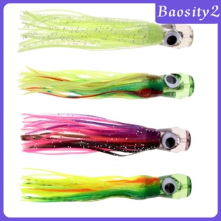[Baosity2] เหยื่อตกปลา ปลาหมึก เรซิ่น ยาว 6.5 นิ้ว