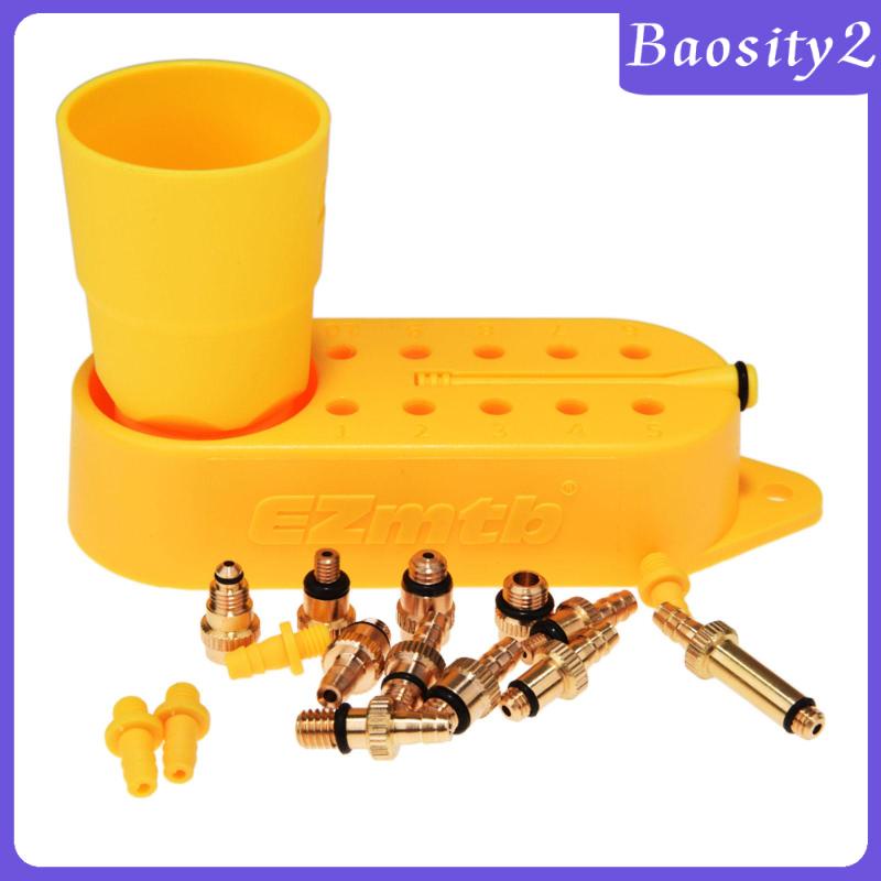 baosity2-อะแดปเตอร์เติมน้ํามันเบรกไฮดรอลิค-สําหรับซ่อมแซมจักรยาน