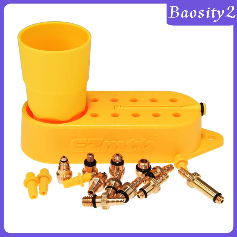 baosity2-อะแดปเตอร์เติมน้ํามันเบรกไฮดรอลิค-สําหรับซ่อมแซมจักรยาน