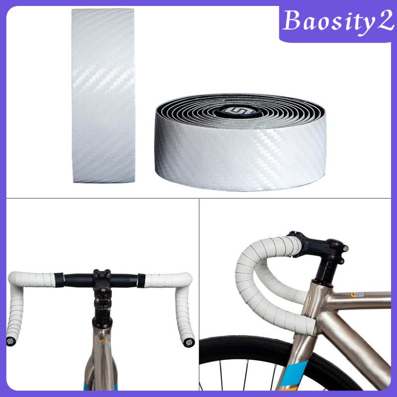 baosity2-เทปพันแฮนด์บาร์-หนัง-pu-ซับแรงกระแทก-3-มม-สําหรับจักรยานเสือภูเขา-2-ชิ้น