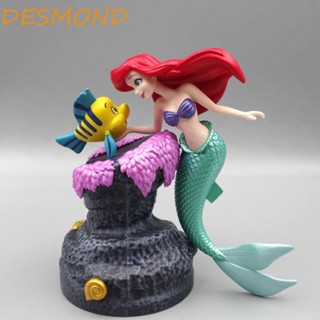 Desmond โมเดลฟิกเกอร์ รูปปั้นเจ้าหญิงนางเงือก ปลาสวยงาม ของเล่นสําหรับเด็ก