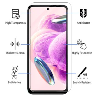 ฟิล์มกระจกนิรภัยกันรอยหน้าจอ แบบใส สําหรับ Xiaomi Redmi Note 12S Redmy Note12 Note 12 S Note12S