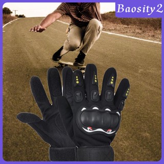 [Baosity2] ถุงมือตาข่าย ป้องกัน สําหรับเล่นสเก็ตบอร์ด