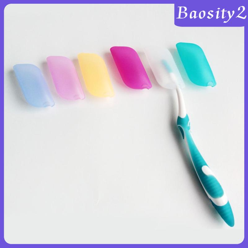 baosity2-ฝาครอบหัวแปรงสีฟันซิลิโคน-กันฝุ่น-และเชื้อโรค-สําหรับตั้งแคมป์-โรงแรม-3-ชิ้น