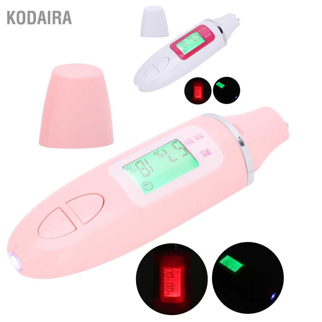 kodaira-เครื่องทดสอบความชื้นผิวมัลติฟังก์ชั่นจอแสดงผล-lcd-เครื่องวิเคราะห์เซ็นเซอร์น้ำมันผิวหน้าน้ำ