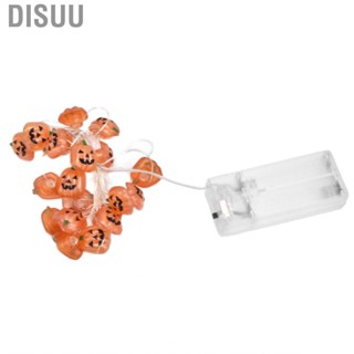 Disuu Halloween Light String Plastic Pumpkin Shape For Outdoor Indoor